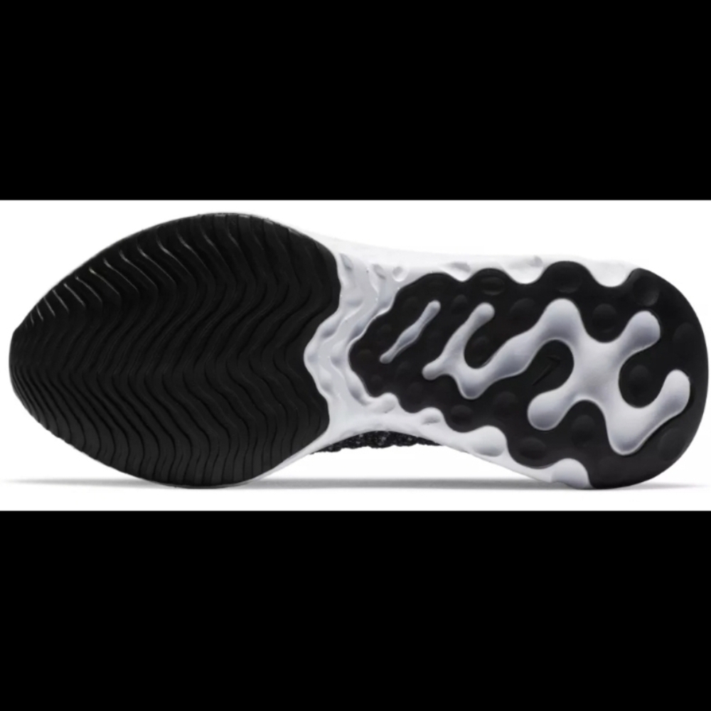 COPY - Nike Womens Black and White Flynit Phantoms Running Shoes 7 1/2 New With… - Picture 6 of 7